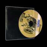 CD PVC Wallet case open