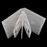 DVD Clear Multi Case Standing Open