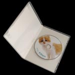 DVD Single Standard Case Lying Open